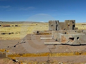 Tiwanaku,-Altiplano,-Bolivia--